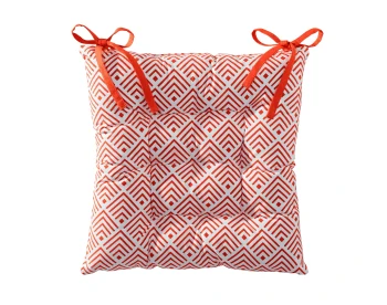 Becquet Housses De Chaises Et Galettes De Chaises Galette De Chaise Réversible Vert Eucalyptus 40x40 En Coton – Image 5