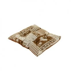 Grenier Alpin Housses De Chaises Et Galettes De Chaises Galette De Chaise Style Montagne Veneto Marron