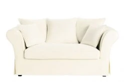 Maisons Du Monde Housses De Canapé Housse De Canapé 2 Places Ivoire