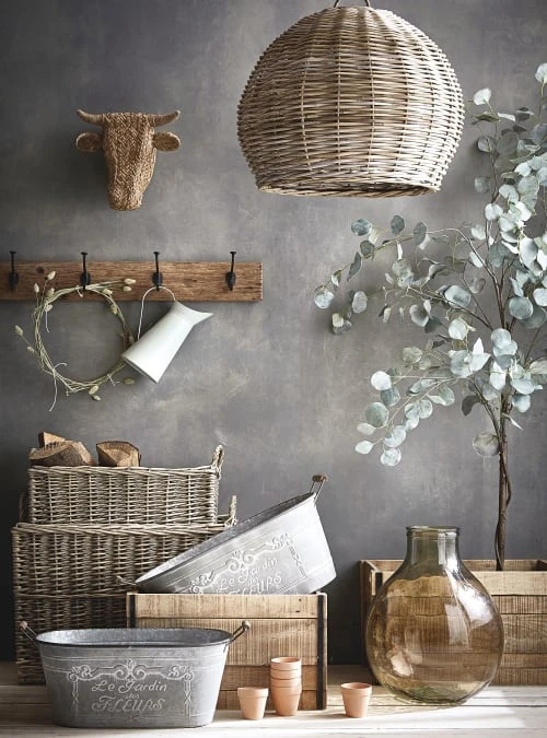 Maisons Du Monde Housses De Canapé Housse De Canapé 4/5 Places En Lin Froissé Beige Ficelle – Image 2