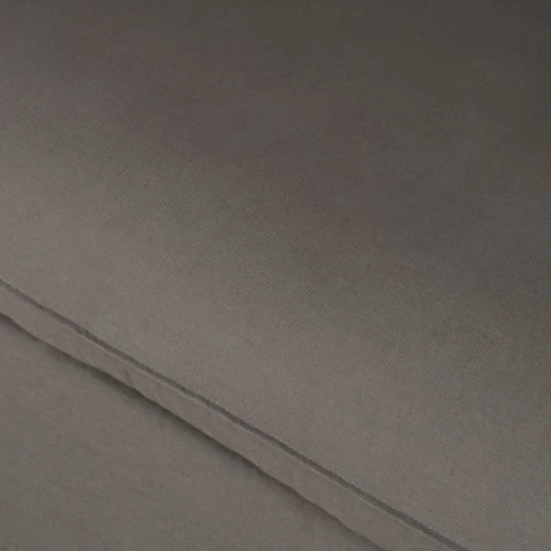 Maisons Du Monde Housses De Canapé Housse De Canapé Convertible 2 Places En Lin Supérieur Gris – Image 5