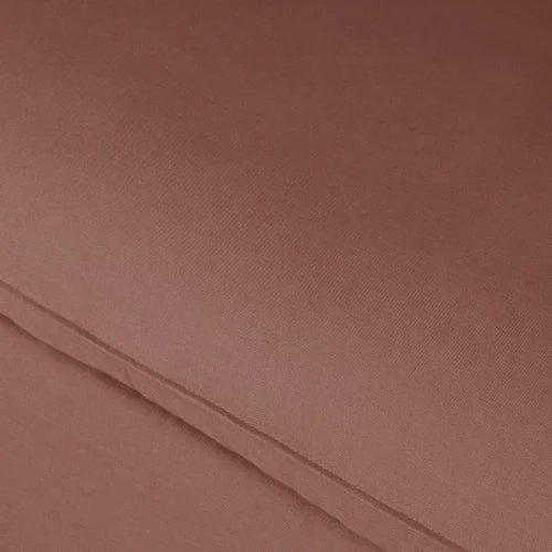 Maisons Du Monde Housses De Canapé Housse De Canapé Convertible 2 Places En Lin Supérieur Rouge Rhubarbe – Image 4