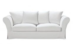 Maisons Du Monde Housses De Canapé Housse De Canapé Fixe Et Convertible 3/4 Places (matelas 6 Cm) Ivoire