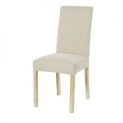 Maisons Du Monde Housses De Chaises Et Galettes De Chaises Housse De Chaise En Chenille écru