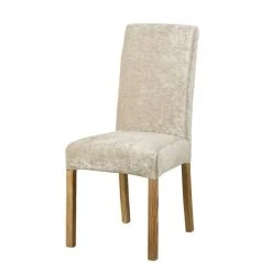 Maisons Du Monde Housses De Chaises Et Galettes De Chaises Housse De Chaise En Velours Beige