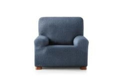 Eysa Housses De Fauteuil Housse De Fauteuil Extensible Bleu 80 - 130 Cm