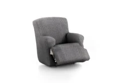 Eysa Housses De Fauteuil Housse De Fauteuil Relax XL Extensible Gris Foncé 60 - 110 Cm