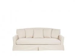 Beliani Housses De Canapé Housse Pour Canapé 3 Places Beige